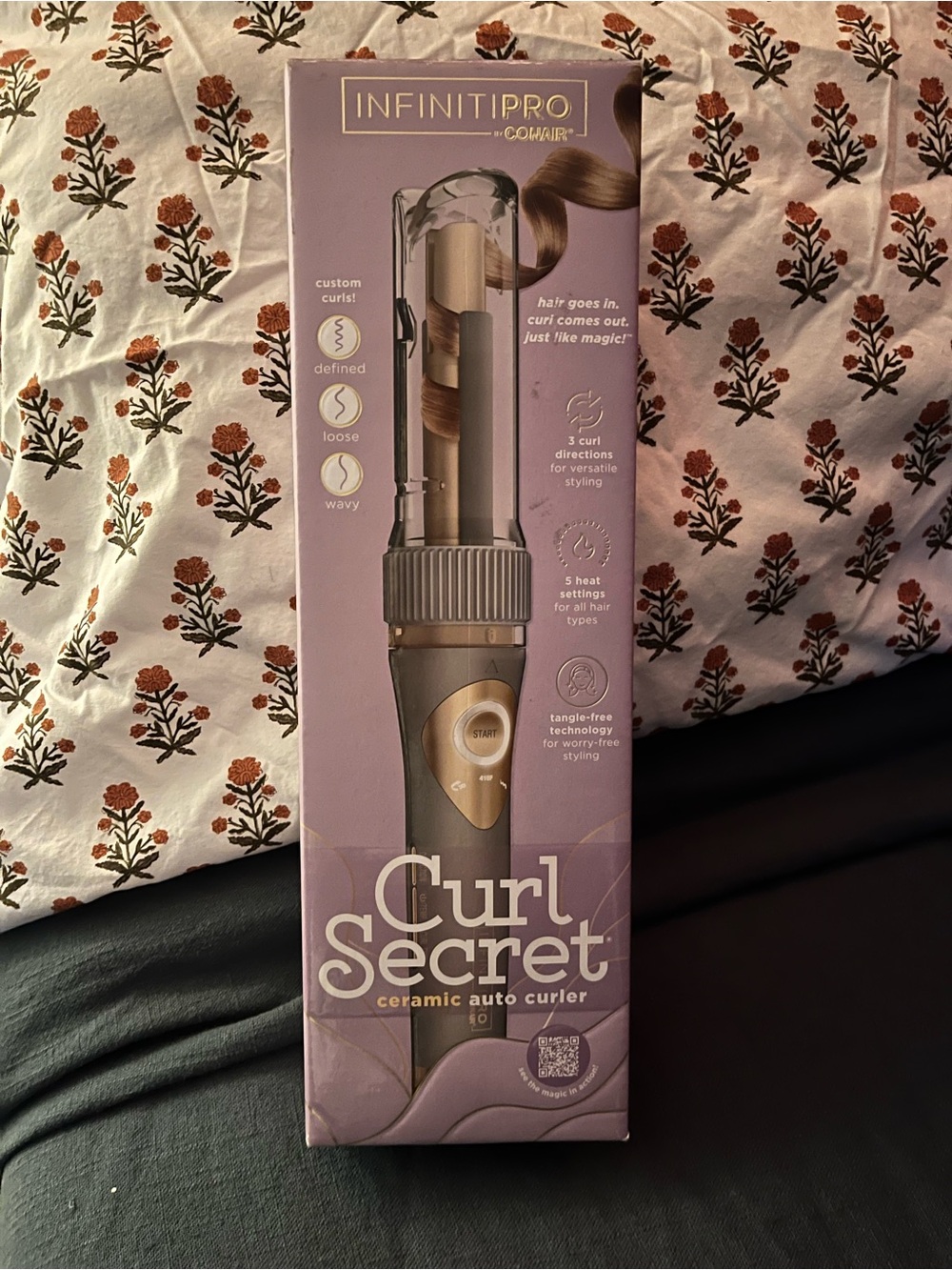 INFINITIPRO by CONAIR Curl Secret Ceramic Auto Curler - Lavender